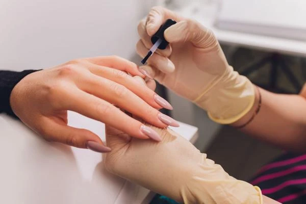 Pose complète gel avec extension chablons